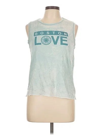 Pre-owned Soulcycle Sleeveless T-shirt In Teal