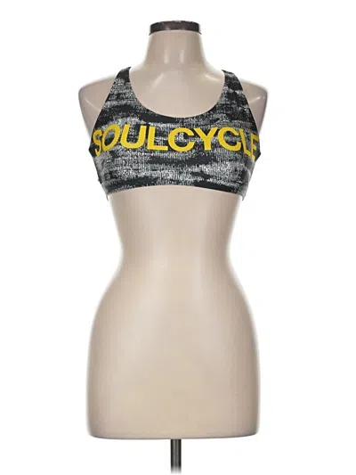 Pre-owned Soulcycle Sports Bra In Gray