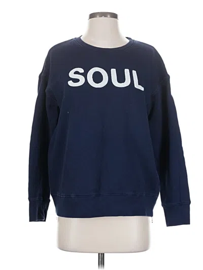 Pre-owned Soulcycle Sweatshirt In Blue