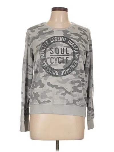 Pre-owned Soulcycle Sweatshirt In Gray