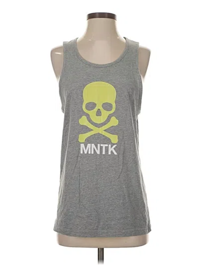 Pre-owned Soulcycle Tank Top Gray Strapless Neckline Tops