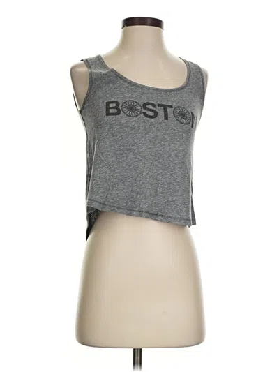Pre-owned Soulcycle Tank Top Gray Strapless Neckline Tops