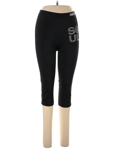 Pre-owned Soulcycle X Nike Active Pants In Black