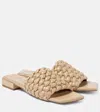 Souliers Martinez Pantoletten Aster Aus Leder In Braun