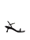 Souliers Martinez 55mm Curved Stiletto Heel In Black