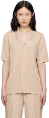 Soulland Beige Orson Shirt In Beige