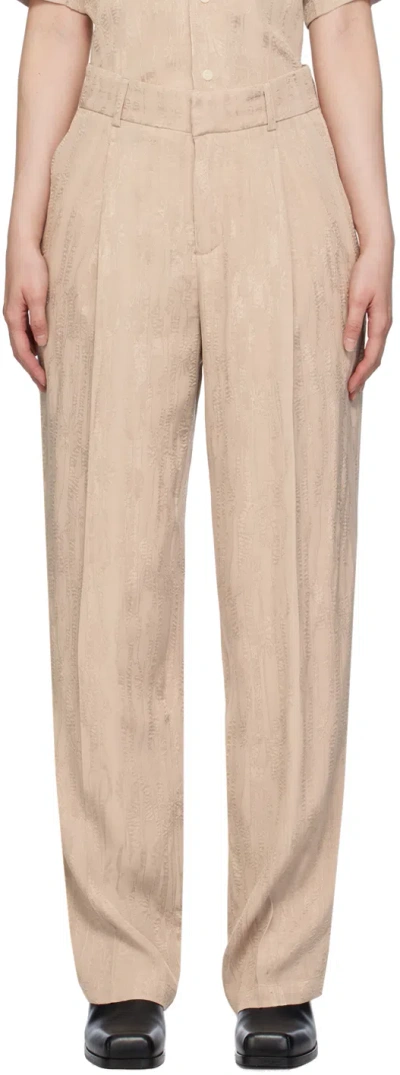 Soulland Beige Ula Pants