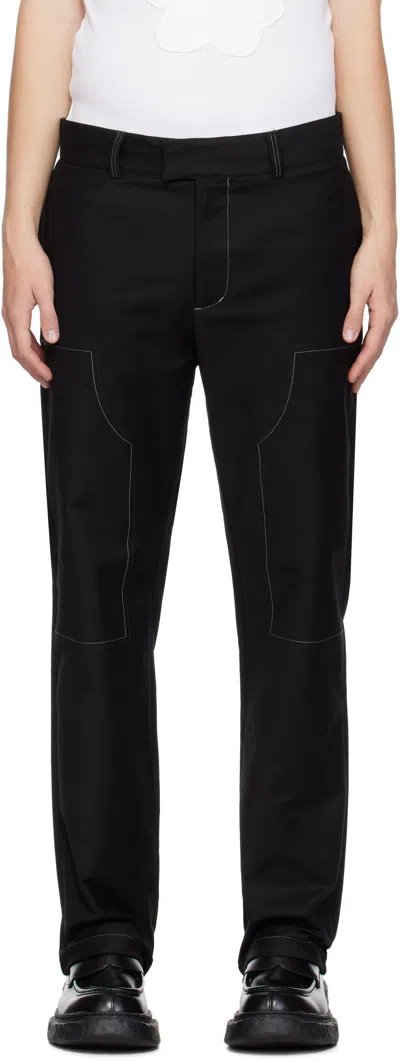 Soulland Black Emery Trousers