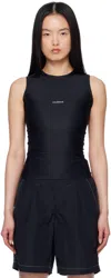 Soulland Black Mira Tank Top In Black