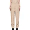 Soulland Camel Ula Pants In Neutral