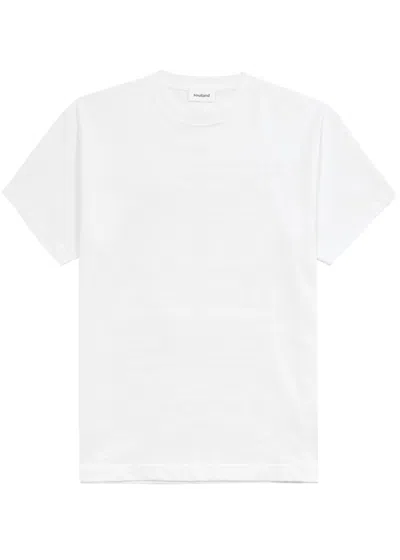Soulland Kai B. H.i. T Printed Cotton T-shirt In White