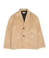 Soulland Long Sleeved Suit Jacket In Nude