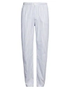 Soulland Blue & White Fadi Trousers In White