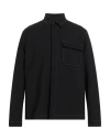 Soulland Rory Stretch-wool Jacket In Black