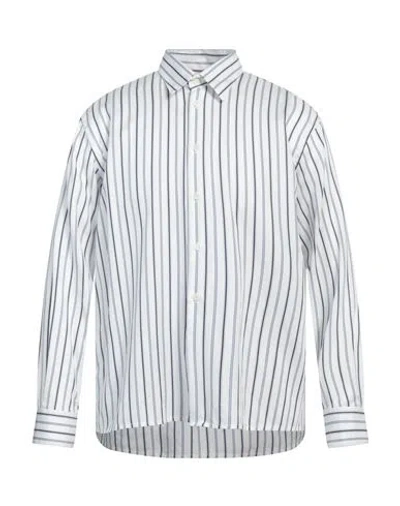 Soulland Man Shirt White Size L Tencel
