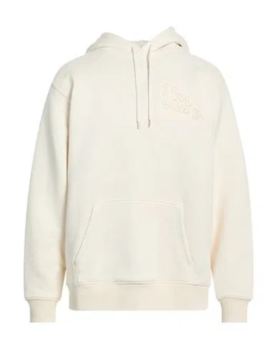 Soulland Man Sweatshirt Off White Size Xl Organic Cotton, Recycled Polyester In Neutral