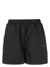 Soulland Black Mateo Shorts In Black