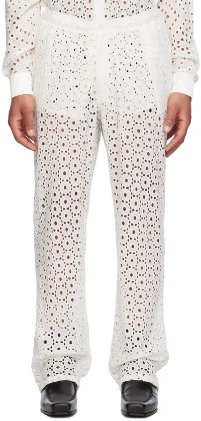 Soulland Off-white Fadi Trousers