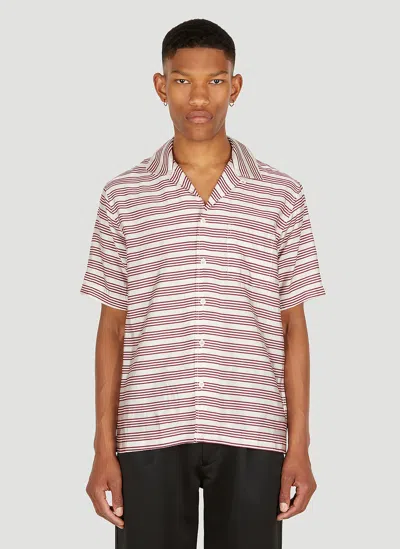SOULLAND ORSON STRIPE SHIRT
