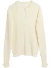 Soulland Paul Cardigan In Neutrals