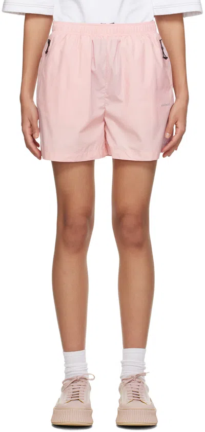 Soulland Mateo Track Shorts In Pink