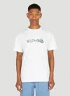 Soulland Tilting Logo-print T-shirt In White