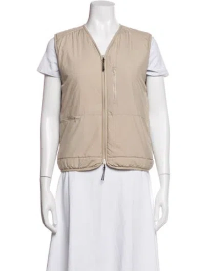 Pre-owned Soulland Vest In Neutral
