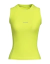 Soulland Woman Top Lime Green Size Xs Recycled Polyamide, Elastane