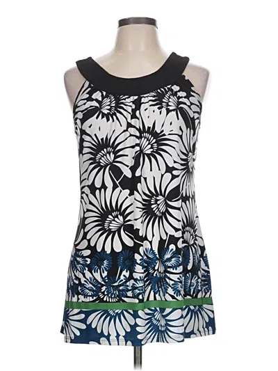 Pre-owned Soulmates Sleeveless Top Blue Halter Neckline Tops