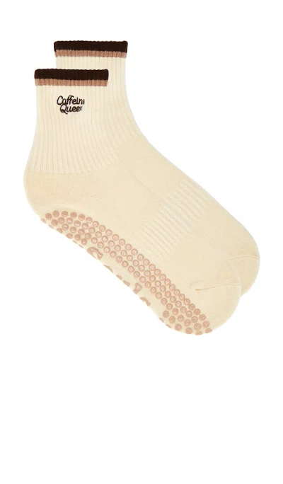 Souls. Caffeine Queen Socks In Neutral