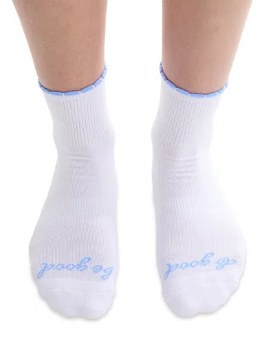 Souls. Do Good Be Good Grip Socks In White