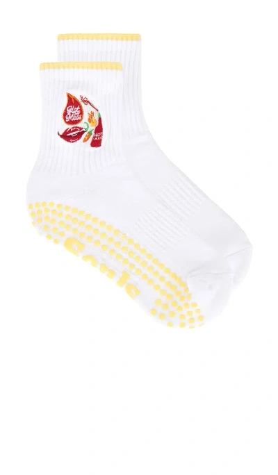 Souls. Flamin' Socks In White