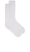 Souls. Grey Cloud Grip Socks In Grey