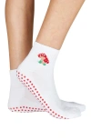 Souls. Shrooms Grip Socks In White