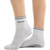 Souls. Rich Bitch Energy Ankle Grip Socks In White