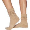 Souls. Slouchy Grip Socks In Cream