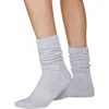 Souls. Slouchy Grip Socks In Grey
