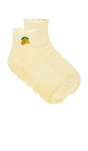 Souls. Spring Grip Socks In Orange