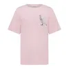 Sour Figs Pink / Purple Standing Dove T-shirt In Pink - Men In Pink/purple