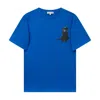Sour Figs Women's Labrador Original Unisex T-shirt In Electric Blue In Blue