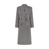 Sour Figs Women's Peak-lapels Double-breasted Coat In Dark Grey In Grey