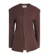 Source Unknown Banton Double-breasted Jacket In Brown