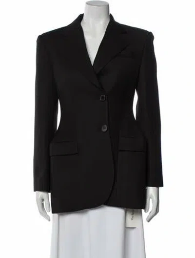 Pre-owned Source Unknown Blazer In Black