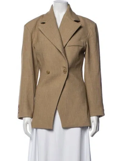 Pre-owned Source Unknown Blazer In Neutrals