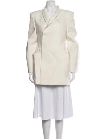 Pre-owned Source Unknown Blazer In Neutrals