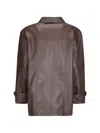 Source Unknown Carrie Long-sleeve Jacket In Brown