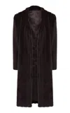 Source Unknown Dhanila Faux-fur Coat In Brown