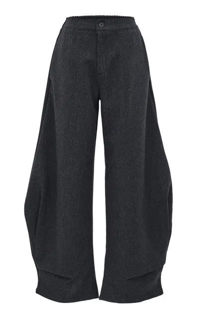 Source Unknown Ebbe Balloon Wiide-leg Pants In Gray
