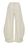 Source Unknown Ebbe Balloon Wiide-leg Pants In Neutral
