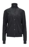 Source Unknown Fabbie Wool Cardigan In Black